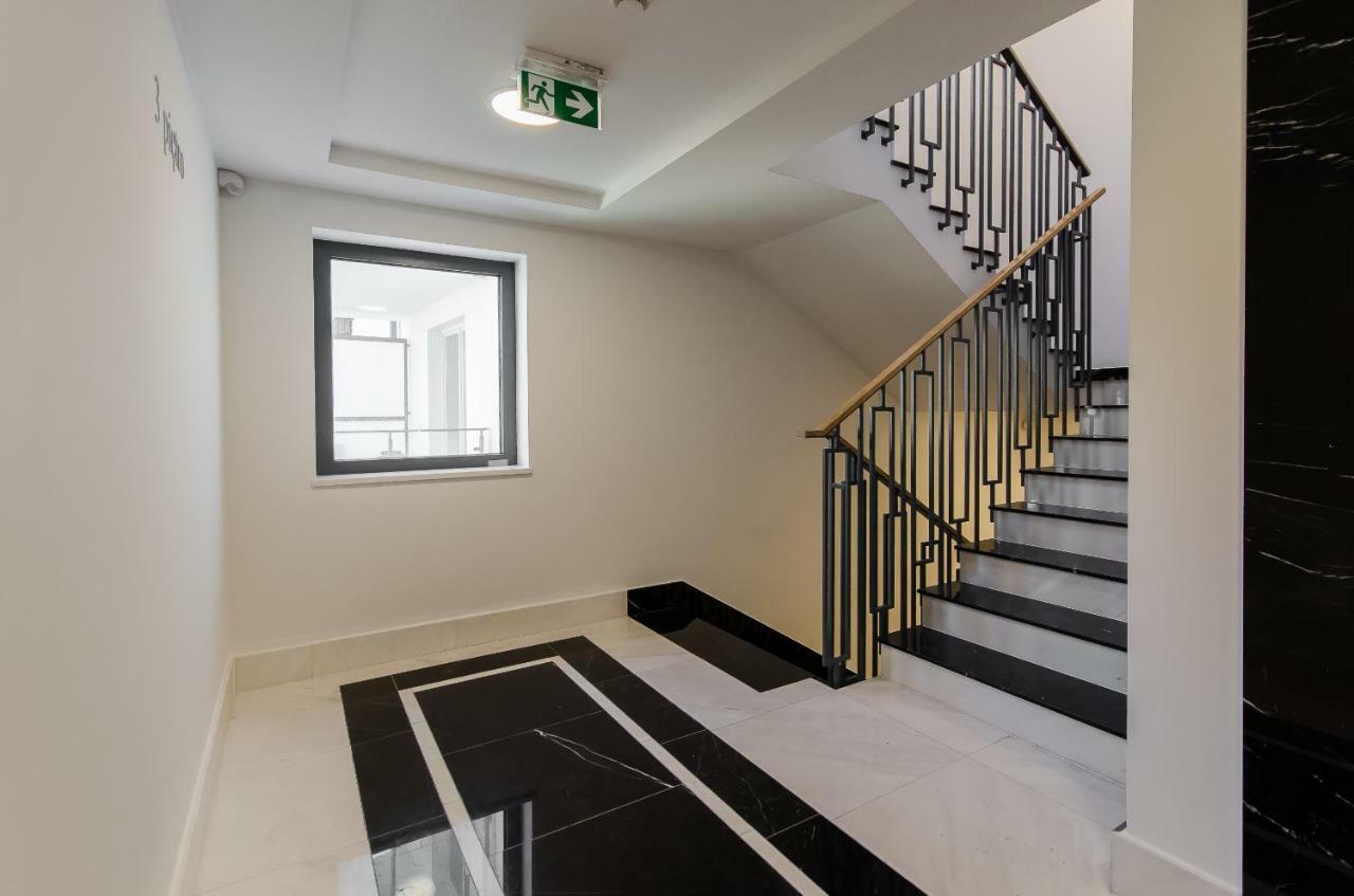 Ferienwohnung Kazimierz Penthouse with private terrace Krakau Exterior foto