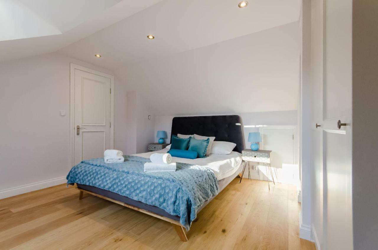 Ferienwohnung Kazimierz Penthouse with private terrace Krakau Exterior foto